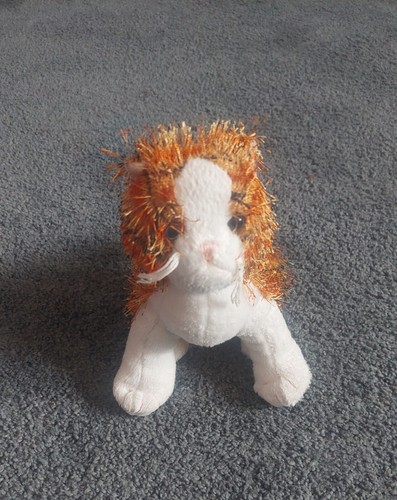 Ganz Webkinz Lil Kinz Striped Alley Tabby Cat Kitty Cute Kitten Plush Toy 7" - Picture 2 of 4