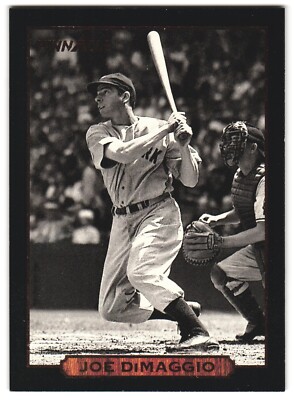 Joe DiMaggio 1993 Score Pinnacle Card #12