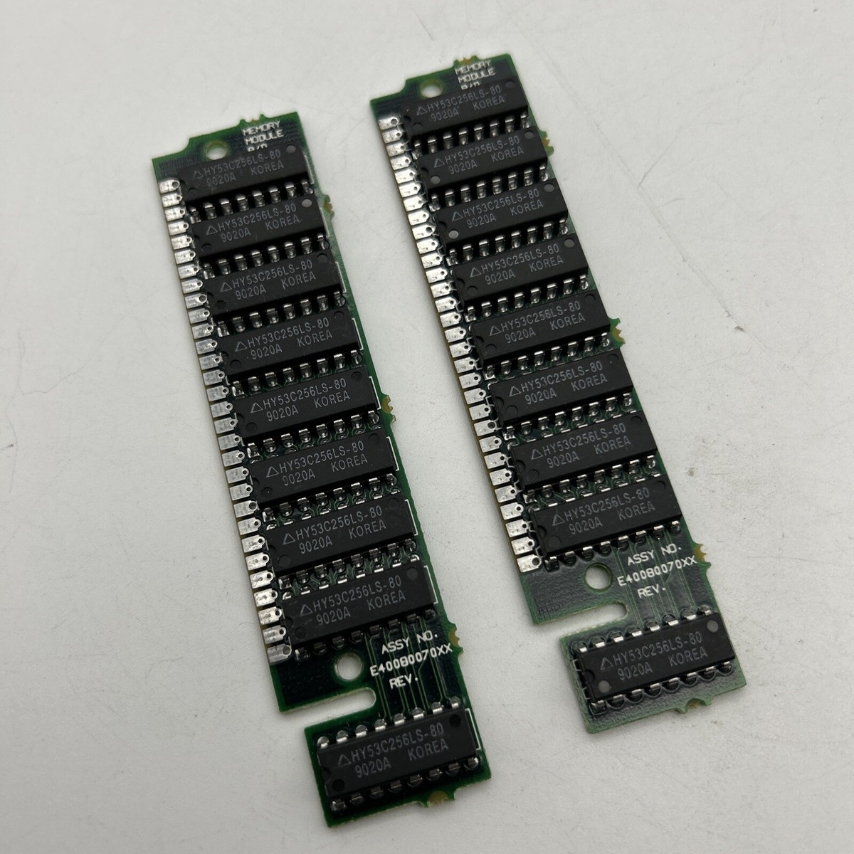 1990 Apple / MAC / IBM 30pin 256K RAM Simms #40080070 1x9 1990 Apple / MAC / IBM 30pin 256K RAM Simms #40080070 1x9