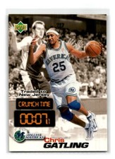 1997 Upper Deck Nestle Crunch Time - #CT26 - Chris Gatling - New Jersey Nets