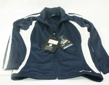 STORMTECH Performance Youth Training Jacket SAJ200Y Navy/White Boy's S 7-8 - NWT