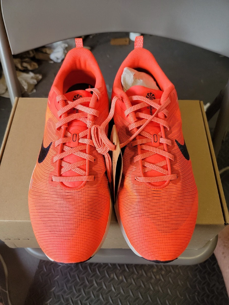 Nike Downshifter 12 4E Wide Fit Mens Running Shoes Orange DM0919 600 Size 10