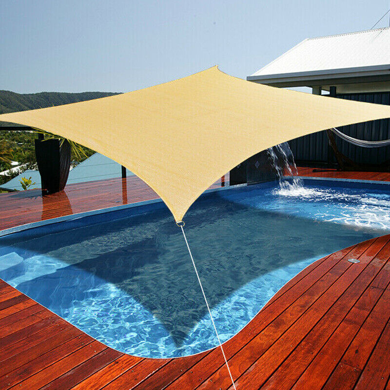 20x8ft 最大46%OFFクーポン Sun Shade Sail Rectangle Cover Canopy Outdoor Deser Shelter 贅沢品 Patio