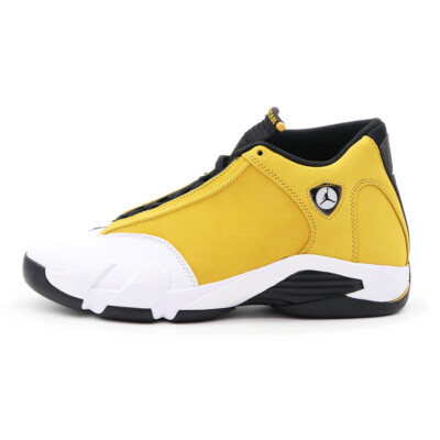 487471-701 Nike Air Jordan 14 Retro Light Ginger Black White