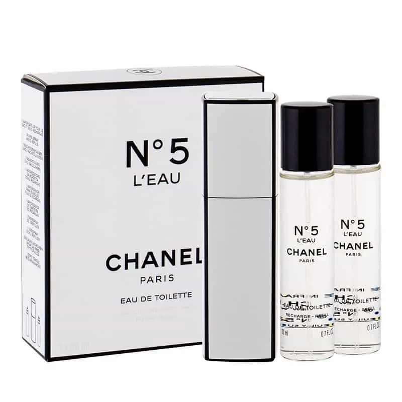 Chanel no 5 eau de parfum 3x20ml sale