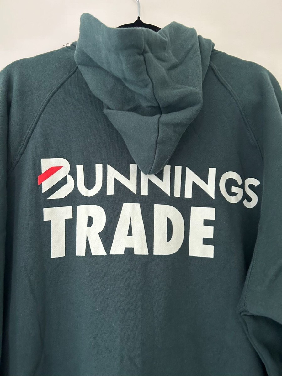 Bunnings Trade Hoodie Jumper Mates Brand New GENUINE Green Size S