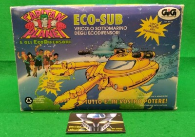 Capitan Planet Captain Planet Eco-Sub Eco Sub Tiger Electronic 1991 GIG, NEW MIB