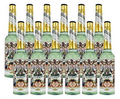 Florida Water (Agua Florida) Cologne Plastic Bottles 7.5 fl. oz.  (12 BOTTLES)