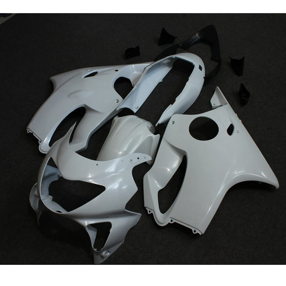 Unpainted White ABS Fairing Bodywork Set For Honda CBR600 F4 CBR 600 1999-2000 - Image 2 of 4