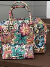 Brahmin Marissa desert bloom and matching Ady wallet