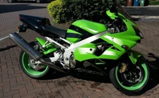 ABS Fairings Kit for Kawasaki 2002 2003 Ninja ZX9R 02 03 Green Black Bodywork