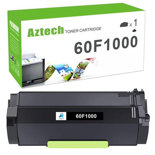 601 60F1000 Black Toner Compatible for 