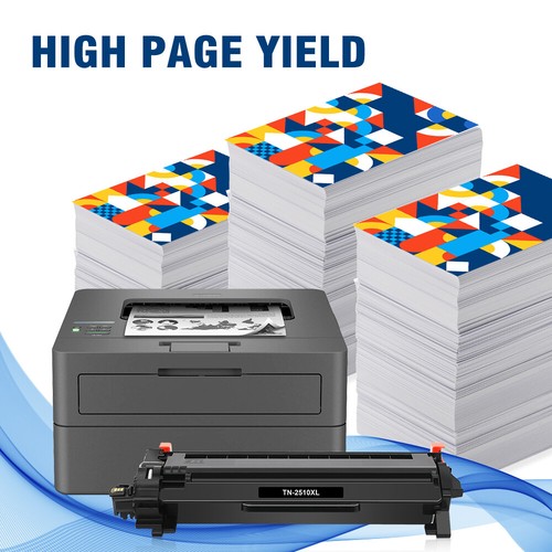 Toner Compatible with Brother TN-2510 DCP-L2620DW L2660DW DCP-L2800DW HL-L2400DW - Afbeelding 4 van 10