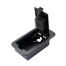 Musiclily Pro Black 9V Active Bass Guitar Battery Box Case Holder Compartment