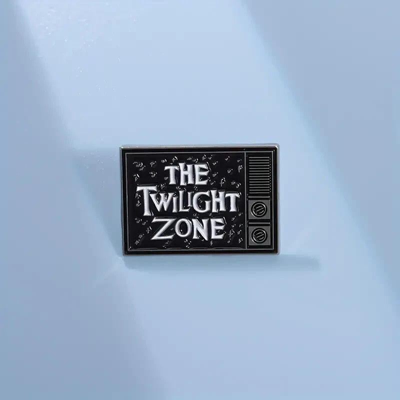 THE TWILIGHT ZONE PIN Classic CBS TV Show Cool Gift Lapel Enamel Brooch
