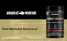 ANABOLIC WARFARE ANABOLIC RECOVERY Essential Amino Acids Blend 30 Servings