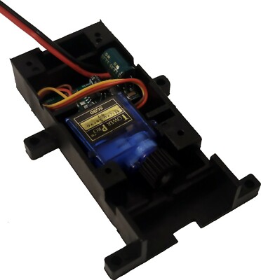 Spur G Signalantrieb inkl. Decoder vorbildgerecht schalten + Nachwippen! SWD