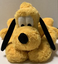 Disney Parks 14" Pluto Plush Stuffed Animal Toy Dog Very Soft Disney Store