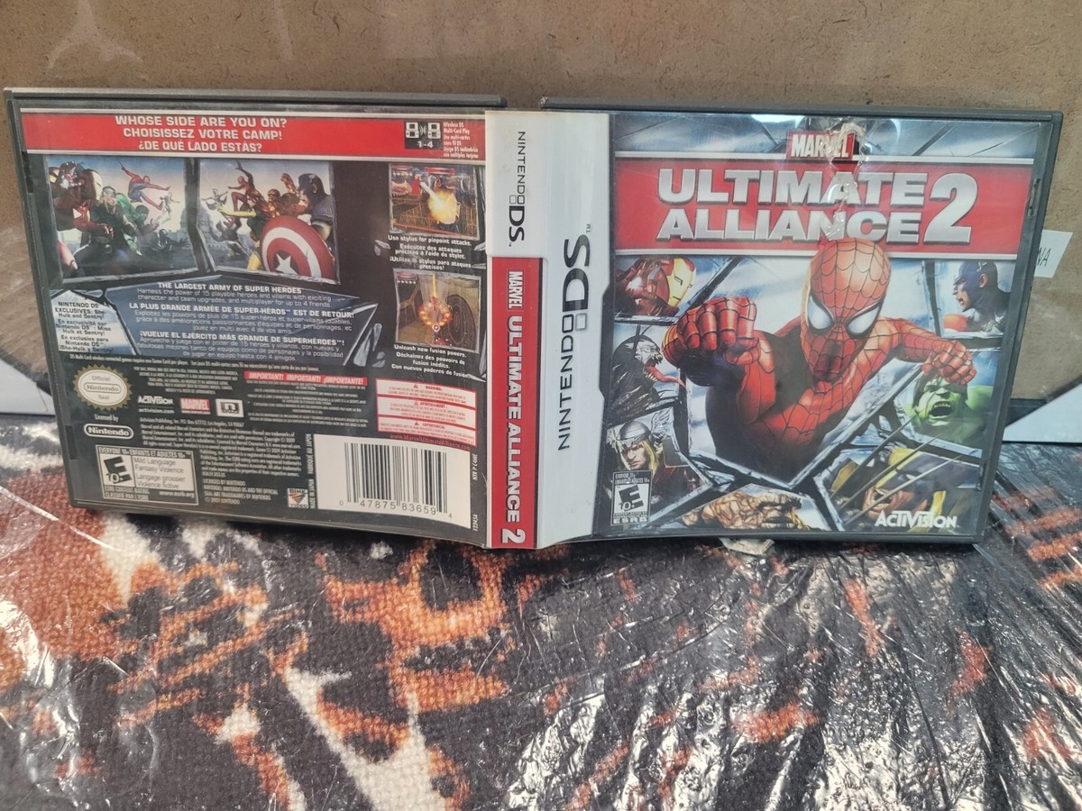 Marvel: Ultimate Alliance 2 Nintendo DS CIB EN/FR/ESP Tested Free