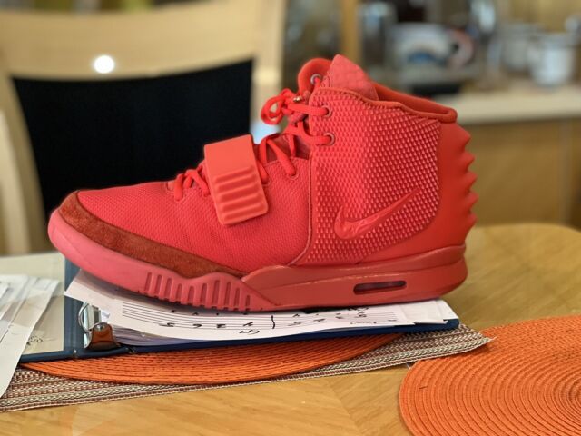 recepción nombre de la marca Tacto Size 14 - Nike Air Yeezy 2 SP Red October 2014 for sale online | eBay