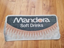 Rare Serviette De Bar MANDORA Boissons Soft Biere BREWERIANA