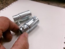 2 PCS. RACO 1432 1/2" EMT TO RIGID CONDUIT COMBINATION SET SCREW COUPLING DR169