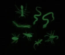 Mini Glow in the Dark Nature Assortment Bugs Insects Critters Over 100