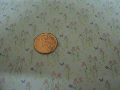 DOLLHOUSE WALLPAPER- MINI IRIS PINK- 114D234