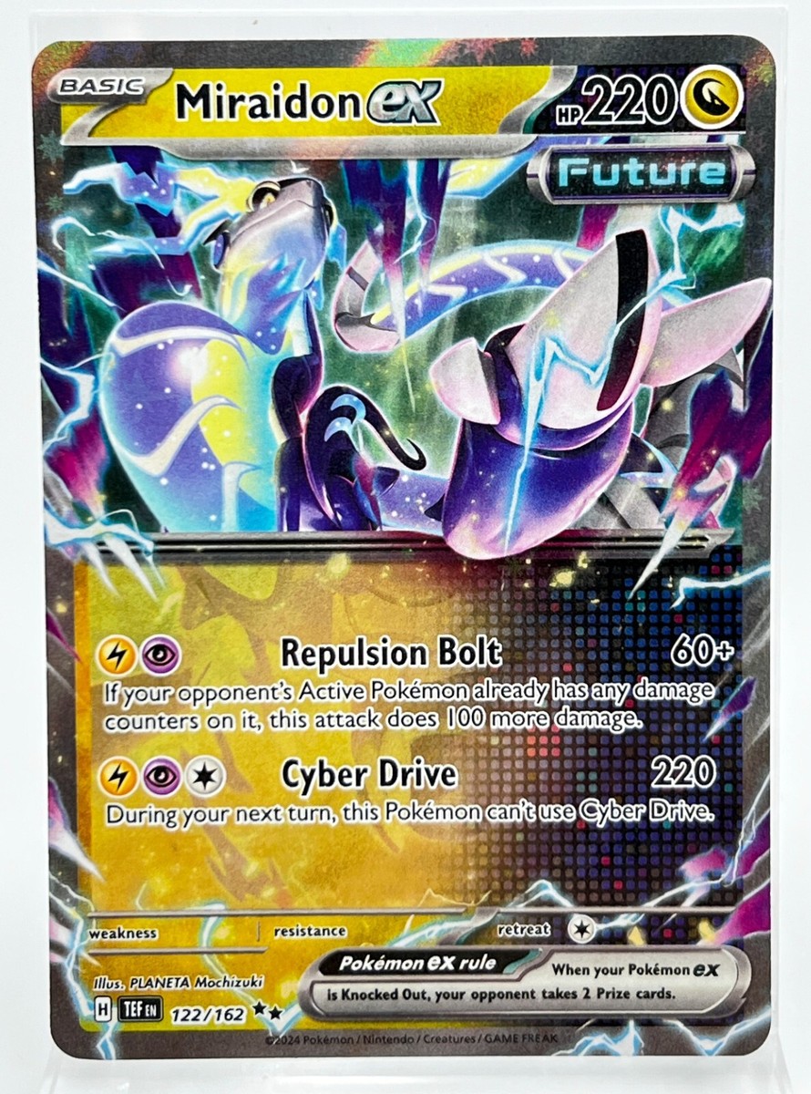 Miraidon EX 122/162 Pokémon Card 2024 Temporal Forces | eBay