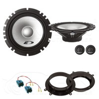 Alpine Lautsprecher FüR Fiat Scudo 2 2007-2016 Front TüR Vorn 2-Wege 280W #AHY6