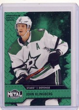 2020-21 Skybox NHL Metal Universe Hockey Green PMG 49 Klingberg 010/100