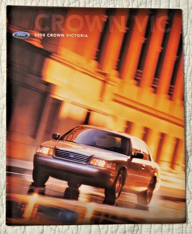 2000 FORD CROWN VICTORIA FACTORY SALES BROCHURE | eBay
