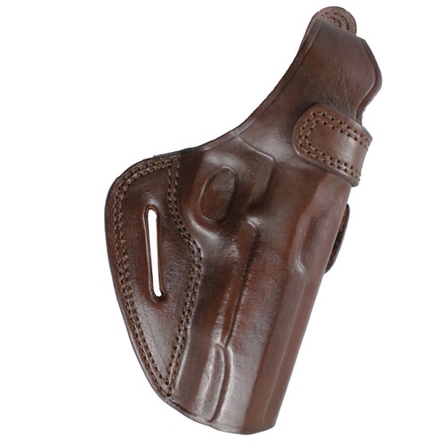 Echt Leder Gürtel Scheide Stil Waffenholster mit Magazintasche (dunkelbraun) - Bild 2 von 10