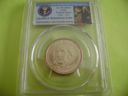 2007 WASHINGTON PCGS MS66-65-64 US MINT ERROR MISSING EDGE LETTERING DOLLAR COIN - Picture 8 of 9