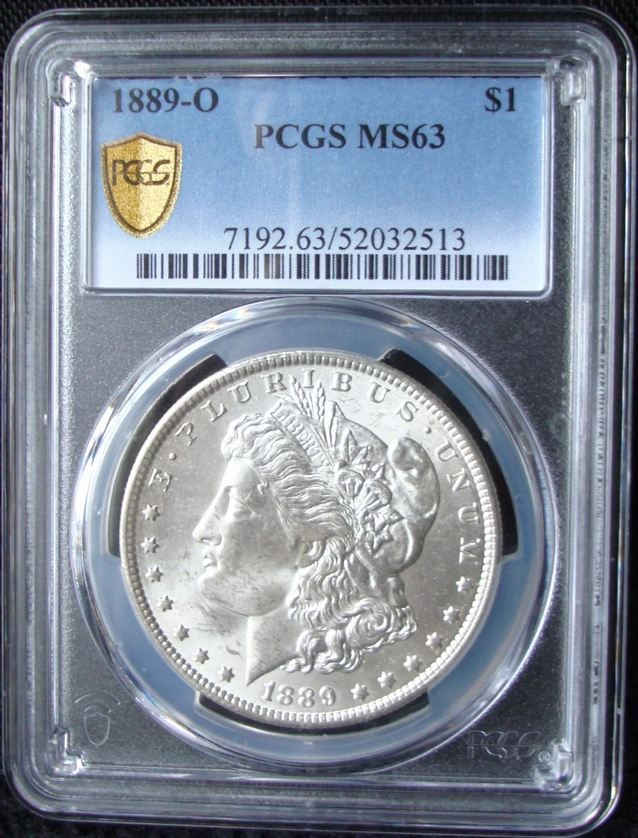 MS 63 Graded 1889 Year Morgan US Dollars (1878-1921) for sale | eBay