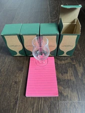 4x Suntory HAKUSHU Whisky Distillery Limited Tasting Glass from Japan 白州 - USA