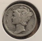 1943-D MERCURY DIME