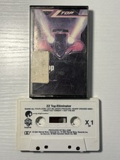 ZZ Top Eliminator cassette tape Warner Bros W4-23774