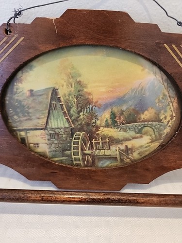 Asciugamani da cucina vintage in legno con stampa - Foto 3 di 11