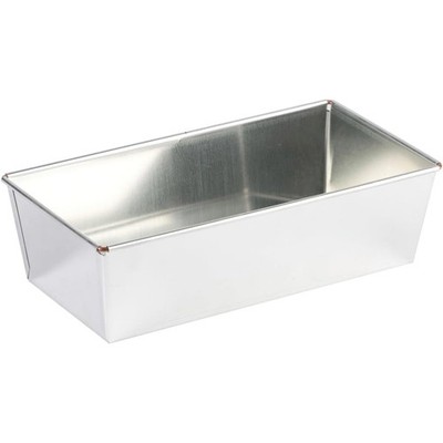 Gobel Blech-Teller rechteckig Laib Blech 24 × 12 cm - Metall Brotform Made in France