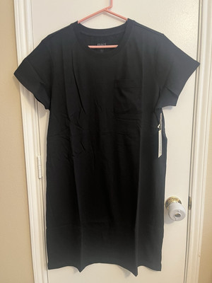 Pact Women s Black Softspun Tee Dress XL
