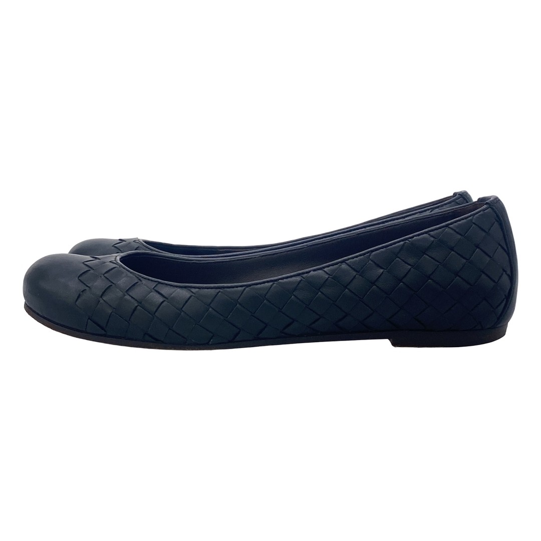 BOTTEGA VENETA Intrecciato Flat Pumps Black 36 Used MESC-0 thumbnail 2