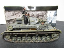 KING AND COUNTRY FOB039 GERMAN PANZER IV Pz.Kpfw. Ausf.E TANK W/ 5 SOLDIERS WWII