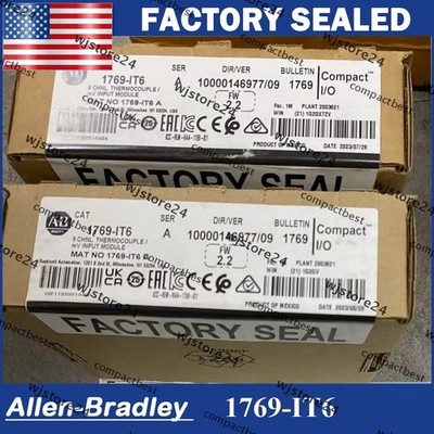 New NEW PLC 1769-IT6 CompactLogix Thermocouple/mV Module 1769IT6