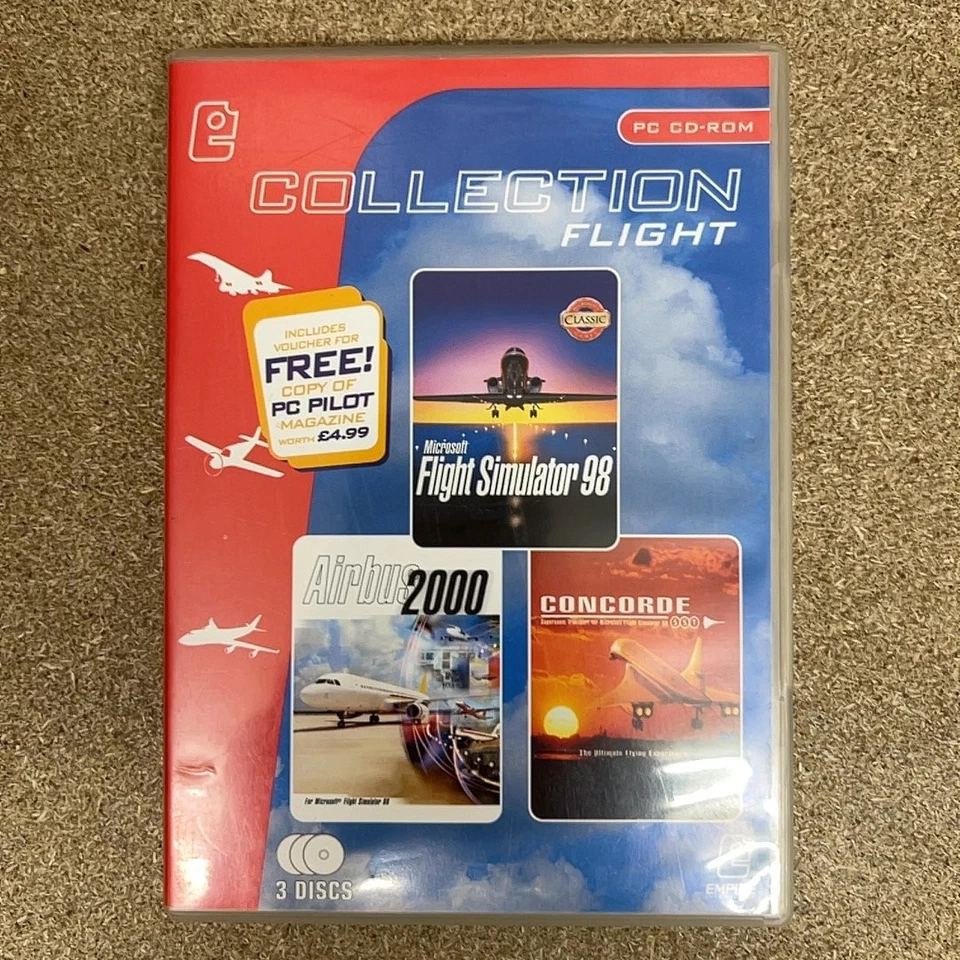 eCollection Flight MFS 98, Airbus 2000 & Concorde SST (95/98/ME) [CIB] - Image 2 of 4