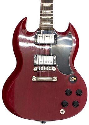 Burny by Fernandes RSG-75 SG Guitar Cherry Red