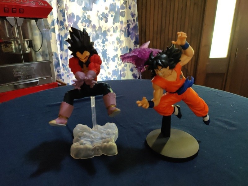 dragon ball z figures banpresto  Vegeta & Yamcha
