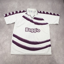 Super Stars Vintage Fiorentina 1992 1993 Away Soccer Jersey Mens