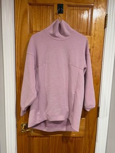 Lululemon Modal Blend Turtleneck Tunic Pink Peony Women’s 6