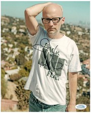 Moby Signed Autographed 8x10 Photo Heart Sketch ACOA